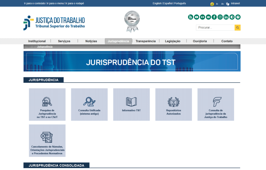 Tribunal Superior do Trabalho (TST)